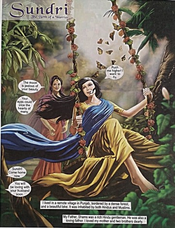 SUNDRI COMIC (THE BIRTH OF A WARRIOR)