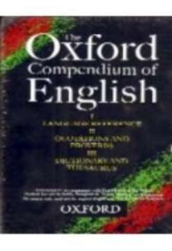 The Oxford Compendium of English