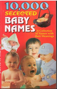 10000 Selected Baby Names