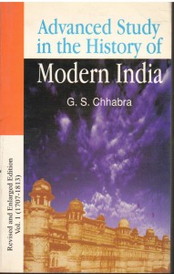 Advanced Study in The History of Modern India Vol 1