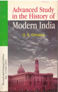 Advanced Study in The History of Modern India Vol 3